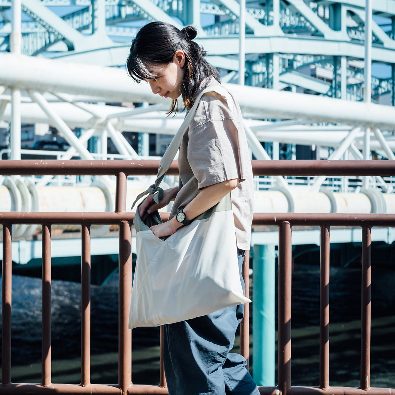 AZUMA×KiKi北千住コラボ「AZUMA BAG／SHITAMACHI-EDITION」